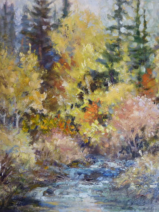 Whitemud Creek In The Fall